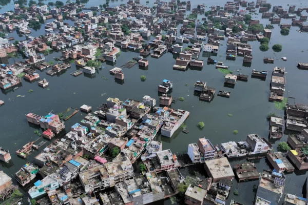 Inundaciones en India