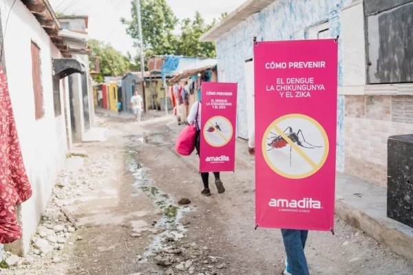 Jornada educativa contra el dengue.