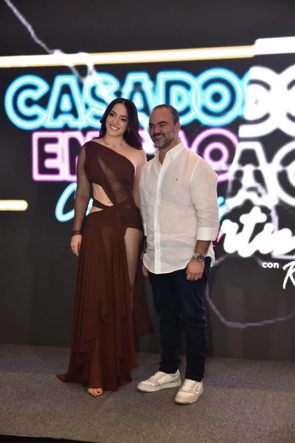 Karen Yapoort y Giancarlo Beras Goico