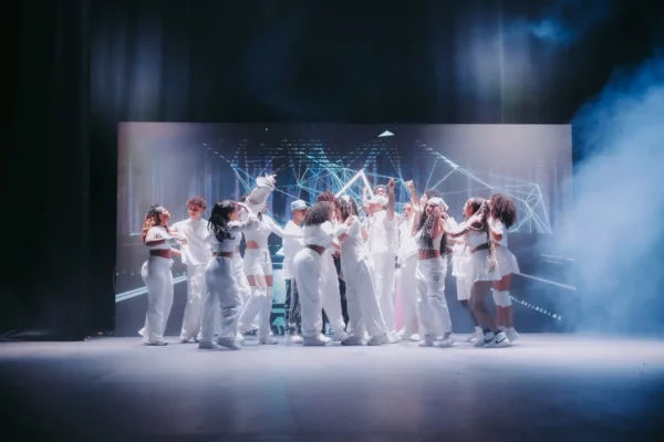 Los estudiantes se lucieron en escena