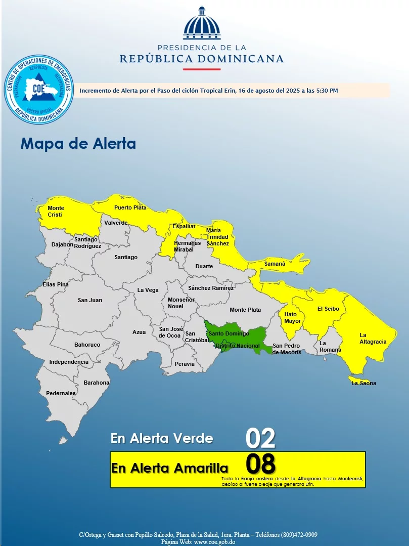 Mapa-alerta