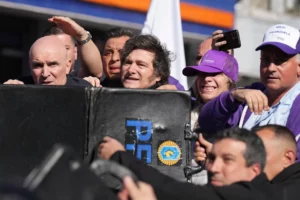 Javier Milei y su hermana