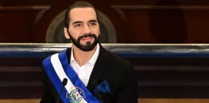 El presidente salvadoreño, Nayib Bukele