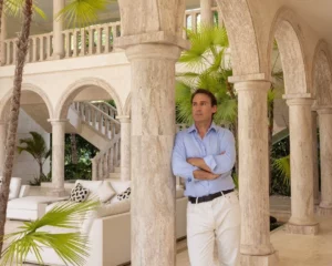 Nicolas Delrieu, radicado en Mónaco.