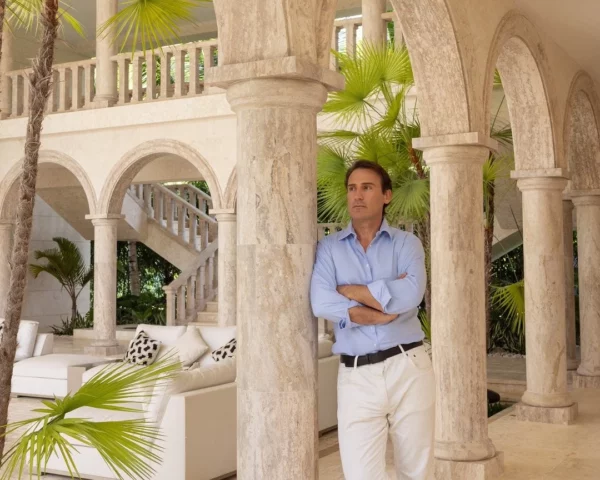 Nicolas Delrieu, radicado en Mónaco.