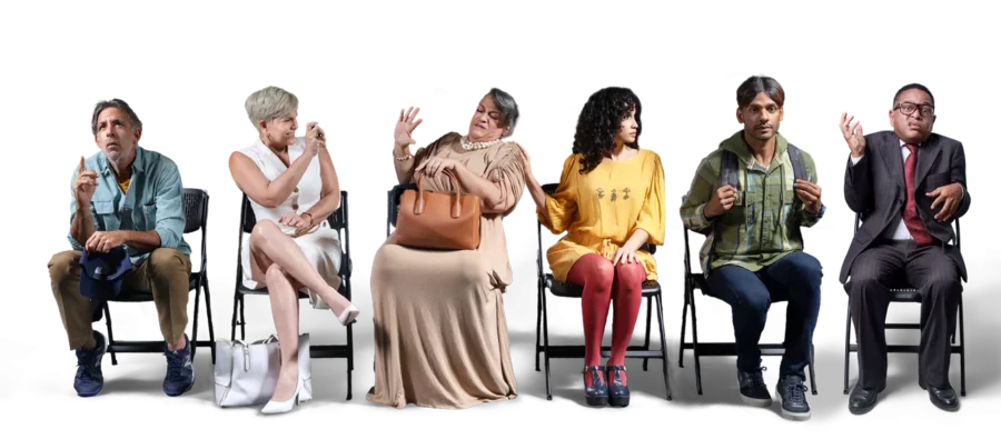 Obra de Teatro TOC TOC. Henssy Pichardo, Gianni Paulino, Patricia Muñoz, Cindy Galán, Erlyn Saúl, Exmín Carvajal. 2025. Obra de Teatro TOC TOC. Henssy Pichardo, Gianni Paulino, Patricia Muñoz, Cindy Galán, Erlyn Saúl, Exmín Carvajal. 2025.