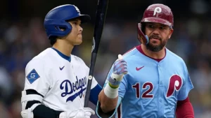 Kyle Schwarber y Shohei Ohtani