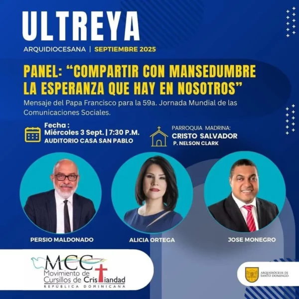 El panel será celebrado el 3 de septiembre