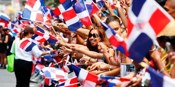 Parada dominicana en el Bronx