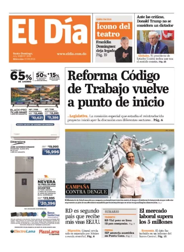 Portada impresa 27-08-2025