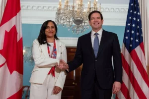 Reunión entre Marco Rubio y Anita Anand