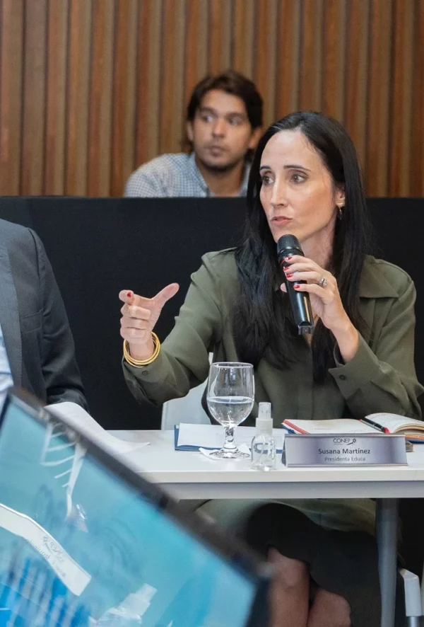 Suzana Martínez, presidente de Educa