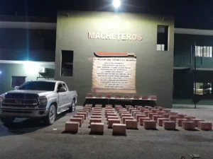 Cigarrillos decomisados en Monte Cristi.