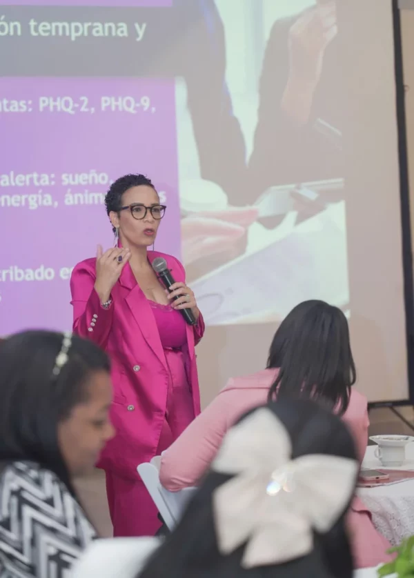 La psiquiatra Alexandra Hichez