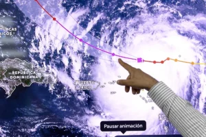 Huracán Erin-puerto rico