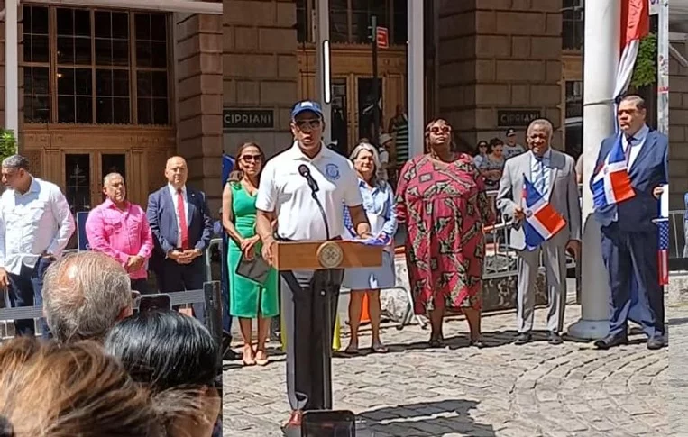 bandera dominicana en ny