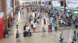 El Aeropuerto Internacional de Las Américas.