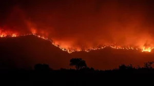 Incendios en España