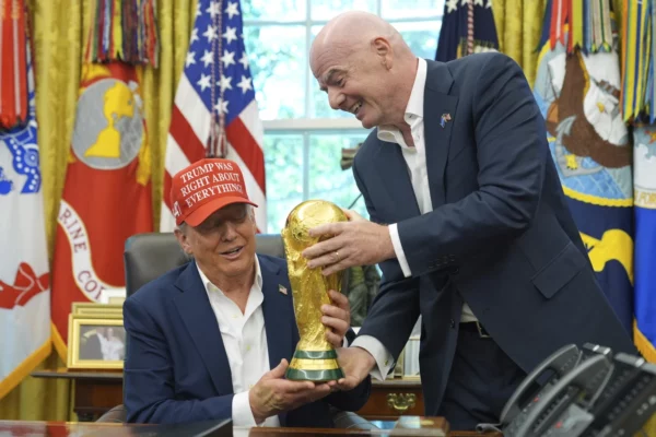 infantino y trump