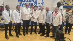 Ministro Kelvin Cruz inaugura Juegos Juan Pablo Duarte en Nueva York