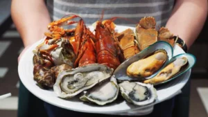 Mariscos crudos