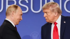 Vladimir Putin y Donald Trump se reunieron en Alaska