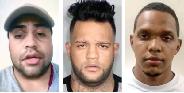 Víctor Hugo Gómez Vásquez, Luis Eduardo Rivas Clase (“El Cirujano”) y José Eduardo Ciprián Lebrón (Chucky).