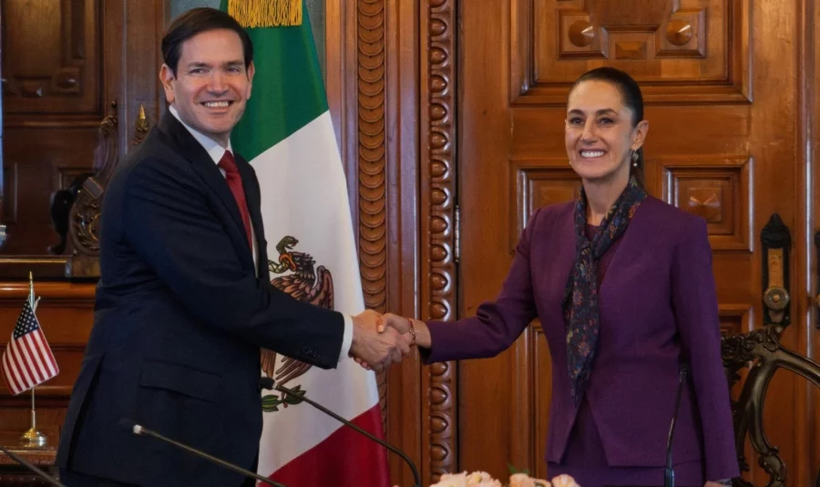 La presidenta Claudia Sheinbaum reunida con el secretario Marco Rubio, en México. La presidenta Claudia Sheinbaum reunida con el secretario Marco Rubio, en México.