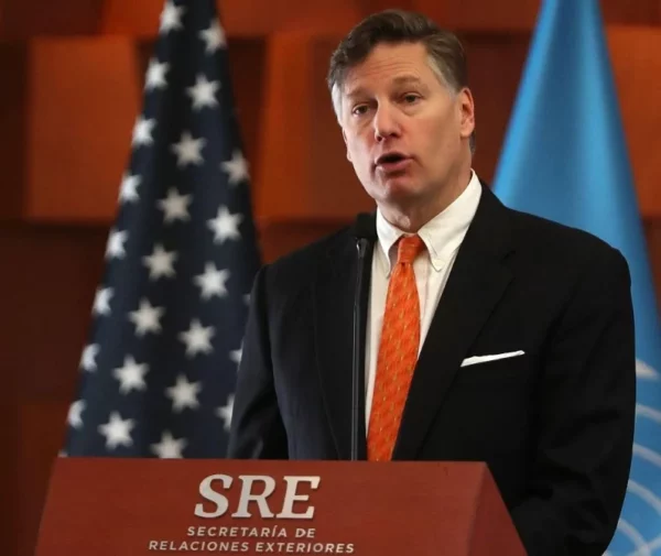 Christopher Landau planteó la moción en la ONU.