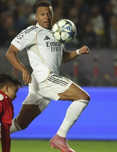 Kylian Mbappé volvió a ser el líder del Real Madrid.