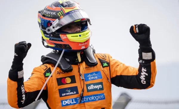 El piloto de la escudería McLaren, Oscar Piastri, lidera el actual campeonato de Fórmula 1-