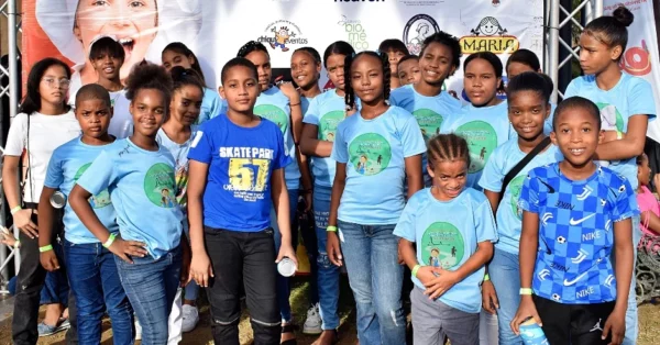 Nicole Denisse, Luz Cely Nadal, chef Heidy Luna y Sheyra Féliz.