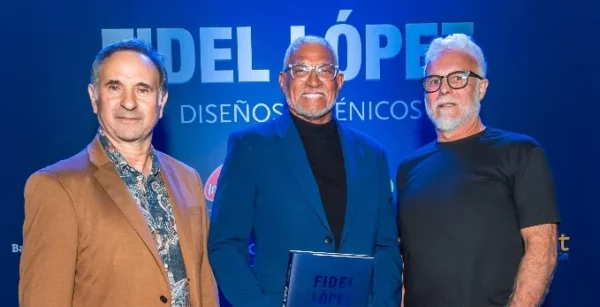 Carlos Veitía, Fidel López y Marcelo Jaureguiberry.