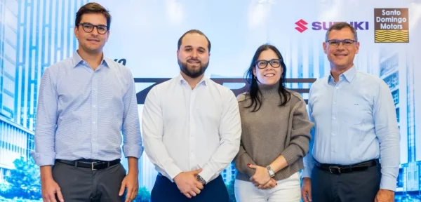 Alexis Anselin, Vicente Chuan, Marielly Figueroa y Aníbal Rodríguez.