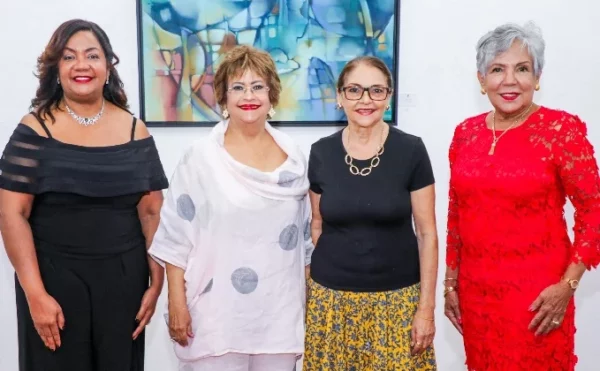 Amarilys Durán Salas, Verónica Sención, Mildred Canahuate y Olga de los Santos.