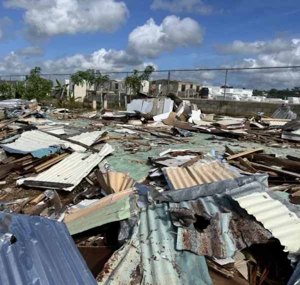 Desolación en el lugar donde vivían 60 familias en El Seibo.