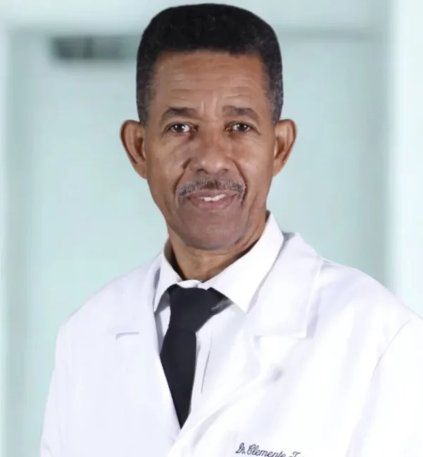 Clemente Terrero, vicepresidente del Colegio Médico.