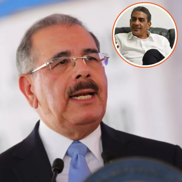 Danilo Medina y Maxi Montilla