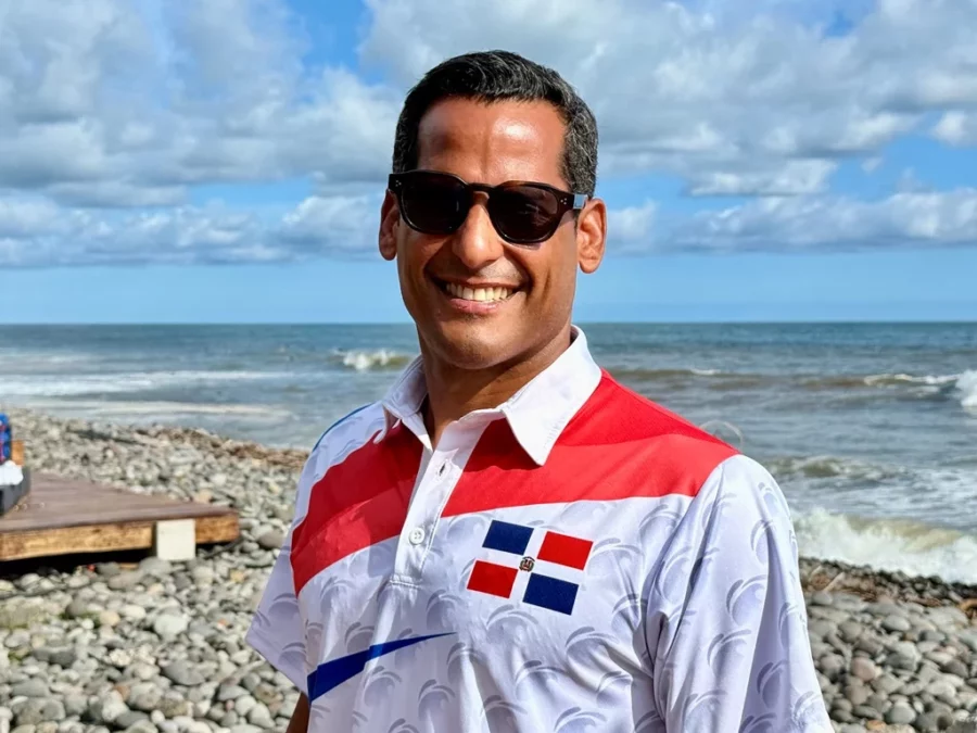 Marcos Díaz, jefe de misión de la delegación dominicana. Marcos Díaz, jefe de misión de la delegación dominicana.