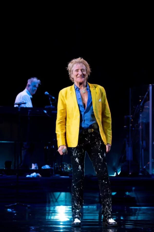 El legendario cantautor británico Rod Stewart