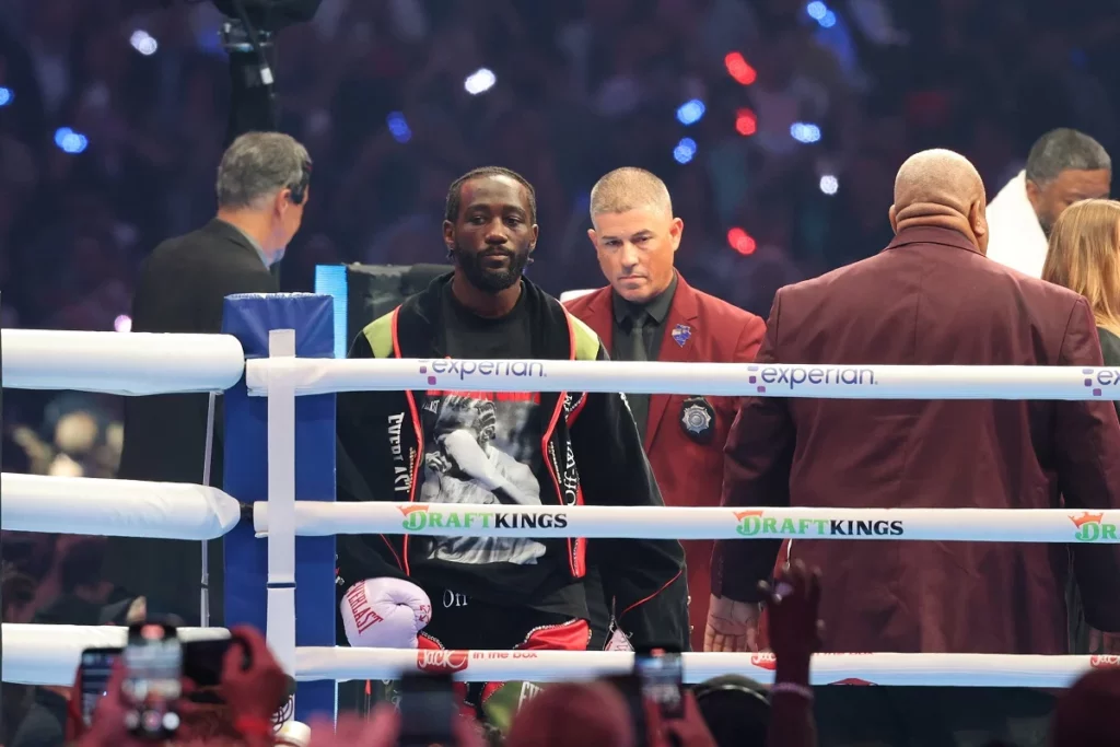 El estadounidense Terence Crawford -Las Vegas