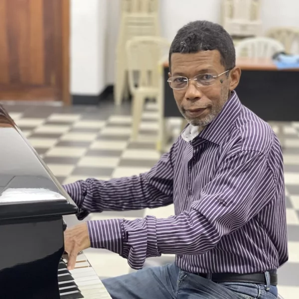 El músico, compositor y arreglista, Juan Valdez Ybet