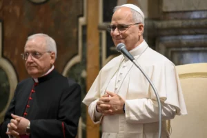 El papa León