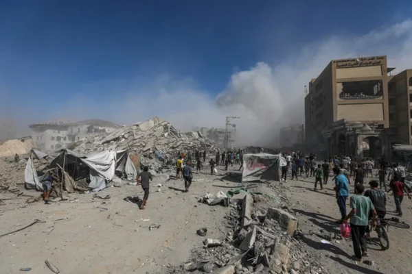 GAZA-CIUDAD-EXPLOSION