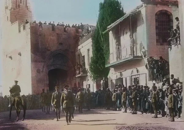 Gran Bretaña asume oficialmente el control de Palestina