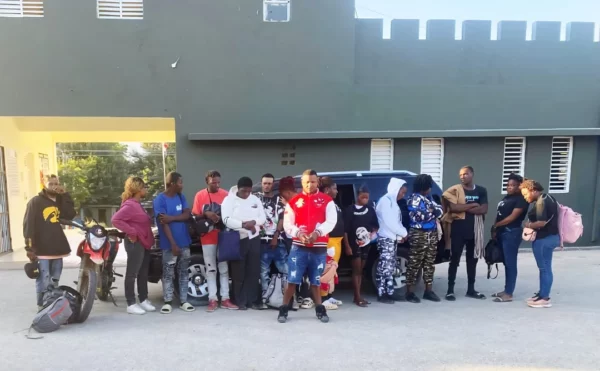 Haitianos detenidos