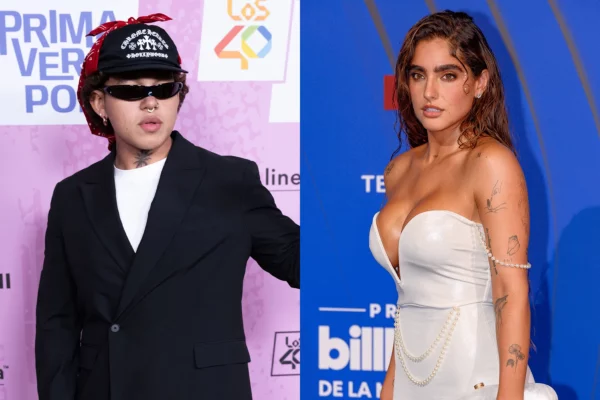 Isabella Ladera y el colombiano Beéle