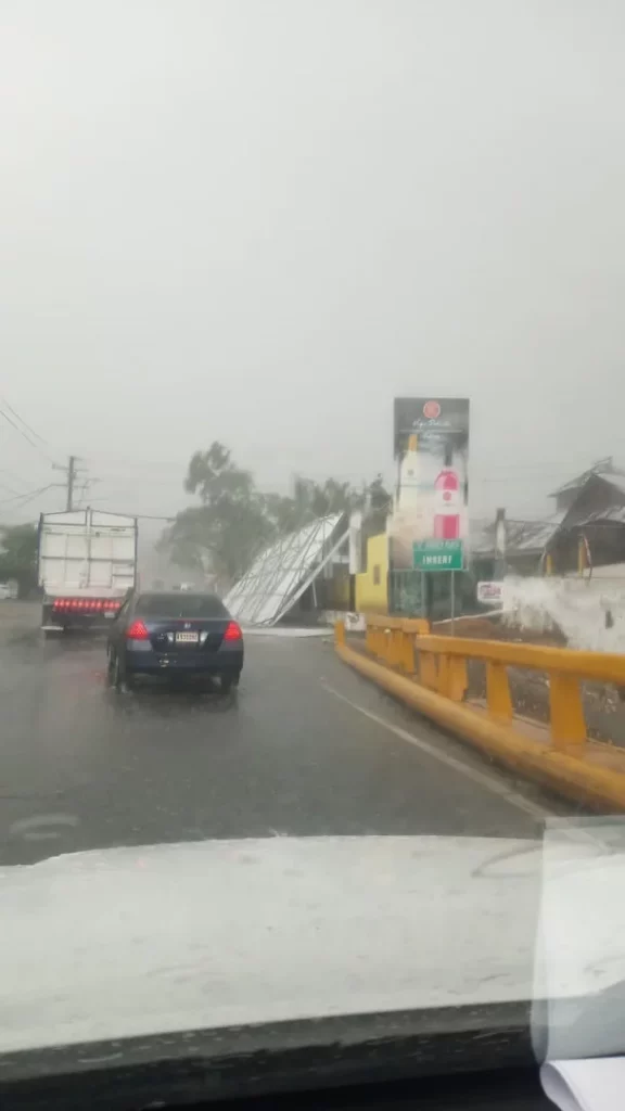 Lluvias sobre Puerto Plata
