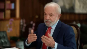 El presidente de Brasil habló en exclusiva con la BBC en el Palacio de Alvorada.