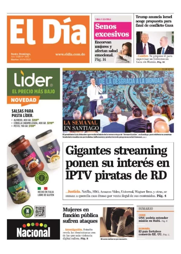 Portada impresa 30-09-2025